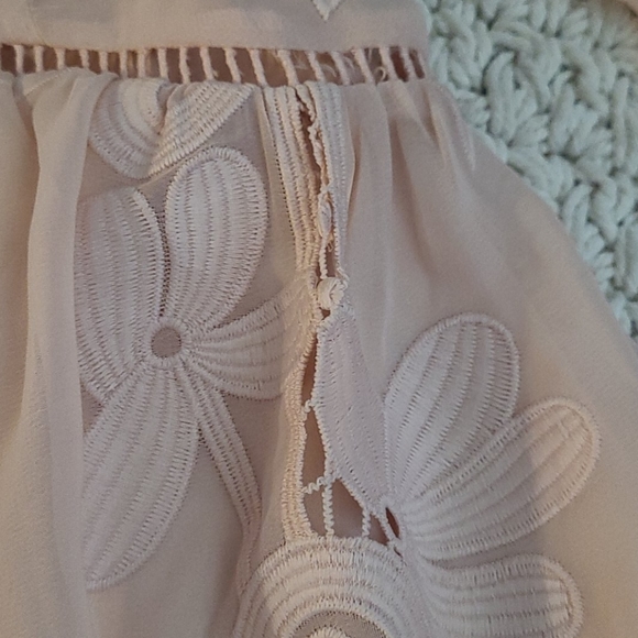 SALE LOVERS AND FRIENDS PINK EMBROIDERED DRESS - Picture 7 of 16